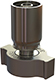 Viton® Seal Hose Stem w/ Staked On Ferrule and Wing Nut